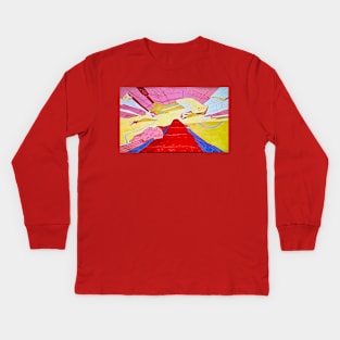 Boulder wham! Kids Long Sleeve T-Shirt